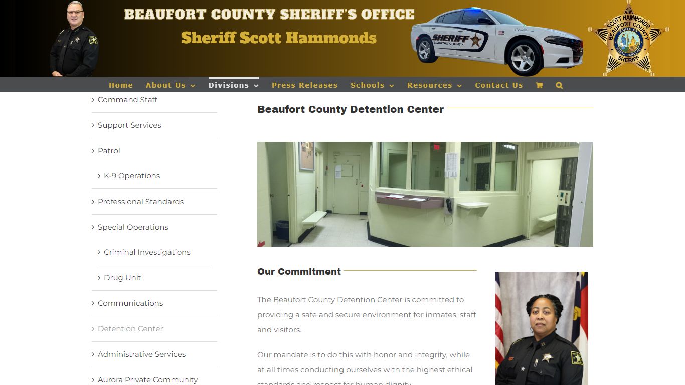 Beaufort County Detention Center - Sheriff Scott Hammonds